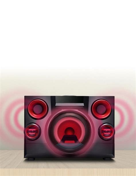 LG OJ45: LG XBOOM 120W Hi-Fi Speaker System with Bluetooth® Connectivity | LG USA