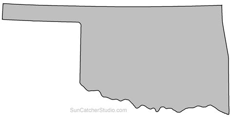 Map Outline, State Outline, Printable Patterns, Printables, Oklahoma ...