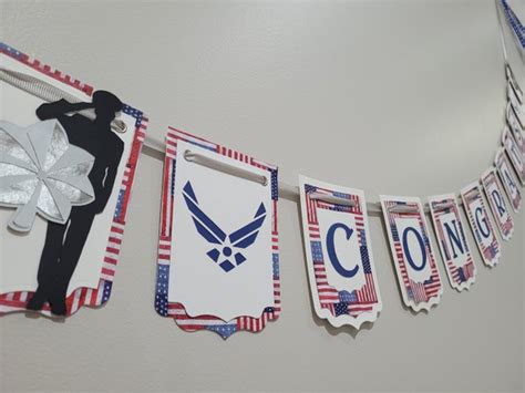 Air Force Officer Rank Congrats on Promotion Party Banner - Etsy