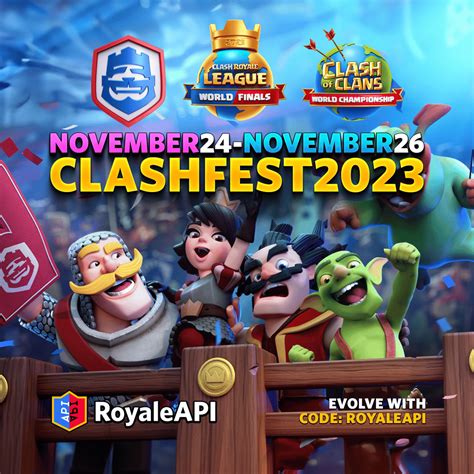 Clash Royale League (CRL) World Finals 2023, RoyaleAPI | See-ming Lee (SML 李思明)