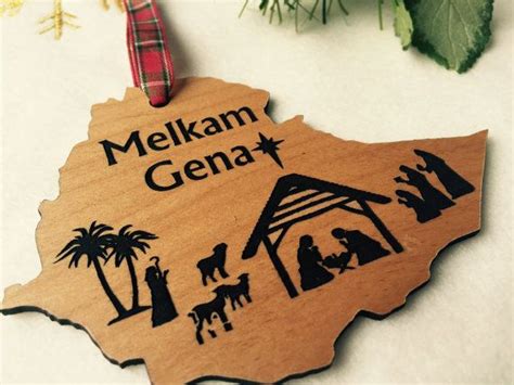 Melkam Gena, Ethiopia Christmas Ornament, Ethiopian Nativity, Addis ...