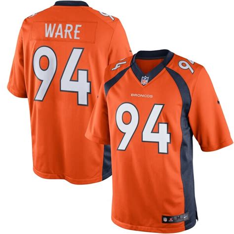 Men's Denver Broncos DeMarcus Ware Nike Orange Limited Jersey - NFLShop.com