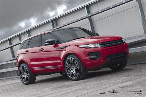 Kahn Red Range Rover Evoque - autoevolution