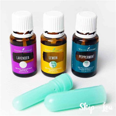 How to Make and Use an Essential Oil Inhaler | Skip To My Lou