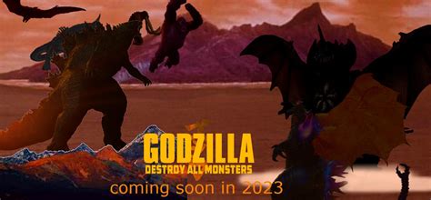 Godzilla Destroy All Monsters Poster 2 (fan-made) by woahcrashbandicoot ...