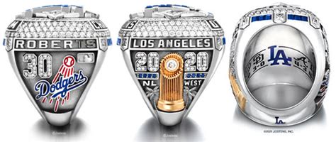 LA Dodgers' 2020 World Series Ring Radiates With 232 Diamonds and 53 Sapphires - Dale’s Jewelers