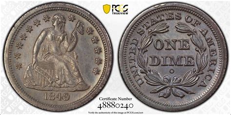 Seated Dime with a long history. | Coin Talk