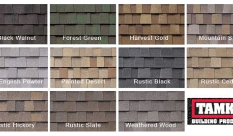 Tamko Heritage Shingle Colors Tamko Shingles Roof Shingles Guide ...