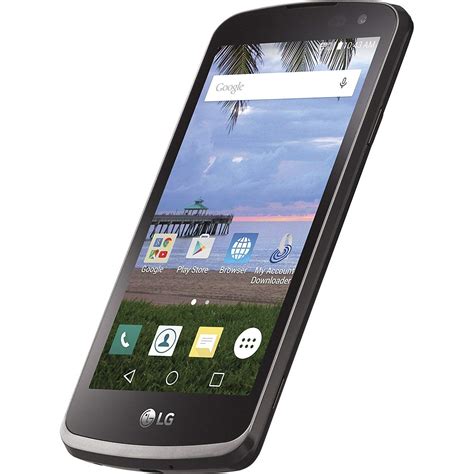 TracFone LG Rebel 4G LTE Prepaid Smartphone (Includes 1 Year of Service with 1200 MIN/1200 Text ...