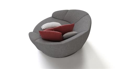 Round armchair | FlyingArchitecture