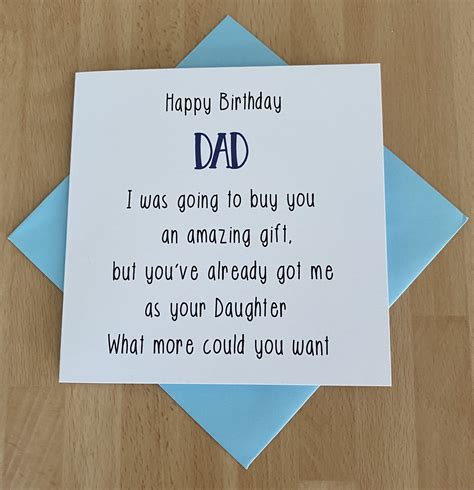 Funny Dad Birthday Card, Witty Birthday Card, Dad Card, Dad Birthday - Etsy UK