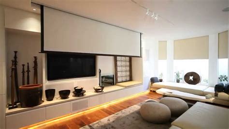 Automated Vutec home cinema projector screen lowering with Lutron ...