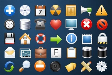 30 Free Icon sets for graphic and web designers - Download now