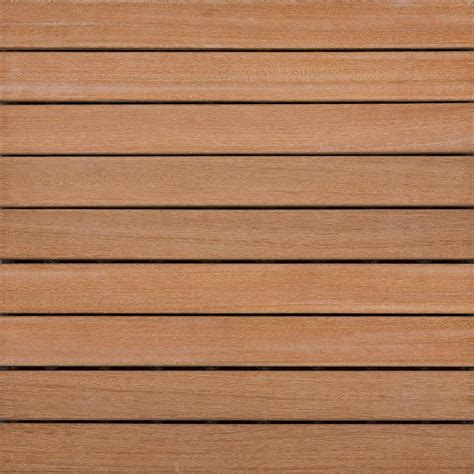 BuildDirect – Interlocking Deck Tiles - Hardwood Series – 9 Slat ...