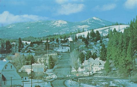 Birdseye View, circa 1970 - Troy, Idaho | Flickr - Photo Sharing!