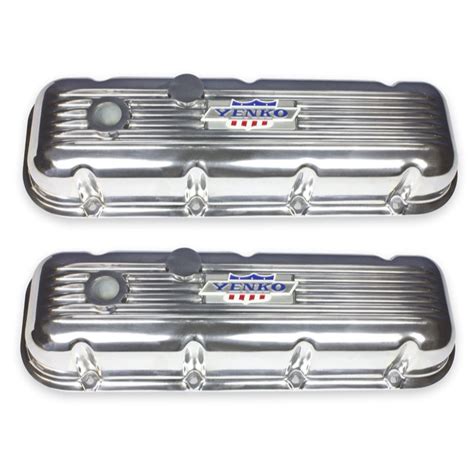 1965-1972 Chevrolet Big Block Custom Finned Aluminum Yenko Valve Covers