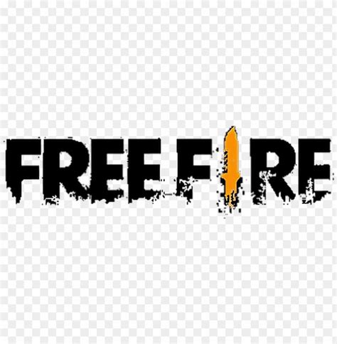 the text free fire on a white background