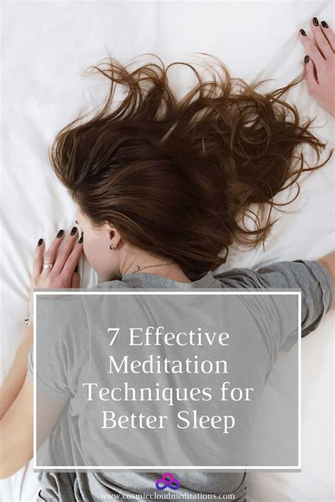 7 Effective Meditation Techniques for Better Sleep - | Health and ...