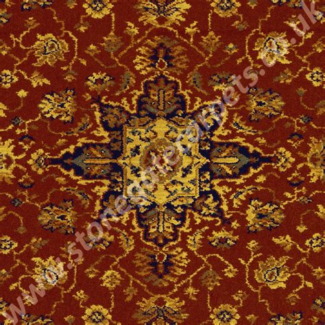 Brintons Carpets | Renaissance Classics | Bazaar Red | £80.00 Per M² ...