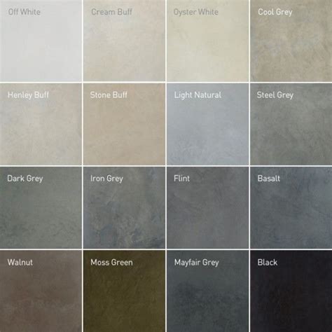 Colours Archive - Lazenby | Concrete stained floors, Floor colors ...