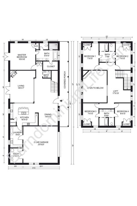 5 Bedroom House Floor Plans 2 Story | www.resnooze.com