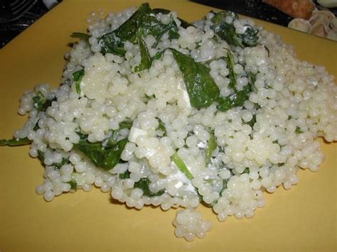 Acini Di Pepe With Spinach And Feta Recipe - Genius Kitchen