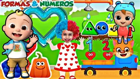 Cocomelon Shapes Song-Nursery Rhymes & Kids Songs -FORMAS GEOMÉTRICAS com frutas |Funny fruits ...