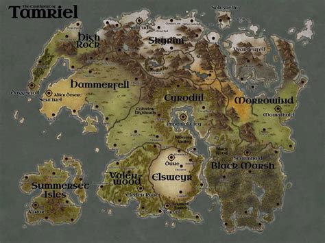 El mapa de The Elder Scrolls VI: ¿Qué tamaño tendrá?