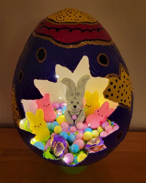 Giant Easter Egg • Ultimate Paper Mache