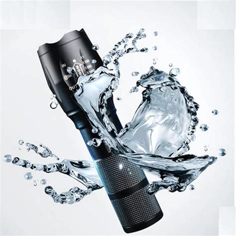 Cree LED Flashlight 2000 Lumen Tactical Waterproof Zoomable Powerful ...