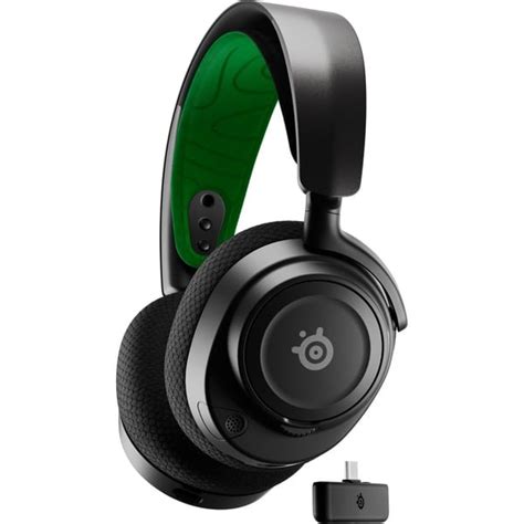 SteelSeries Arctis Nova 7X, Gaming-Headset schwarz/grün, USB-C, Bluetooth