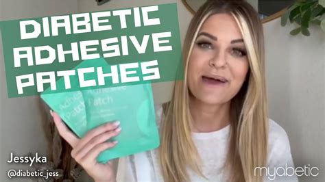 Myabetic Diabetic Adhesive Patches - YouTube