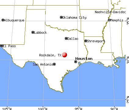 Rockdale, Texas (TX 76567) profile: population, maps, real estate, averages, homes, statistics ...