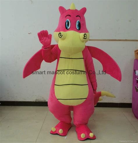 dinosaur mascot costume pink dragon mascot costume - sm 602 (China ...