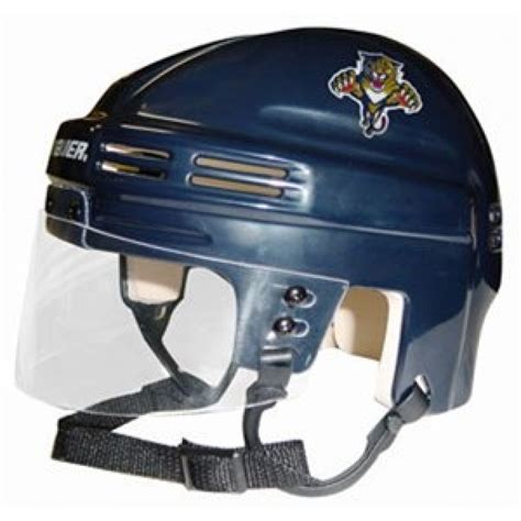 Sportstar Athletics NHL Florida Panthers Home Authentic Mini Ice Hockey Helmet