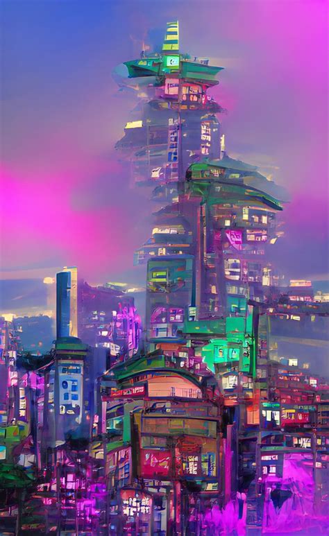 city cyberpunk aesthetic | Pink and green wallpaper, Futuristic city, Cyberpunk aesthetic