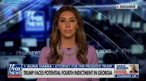 ALINA HABBA I ATTORNEY FOR FMR PRESIDENT TRUMP. TRUMP FACES POTENTIAL FOURTH INDICTMENT IN ...