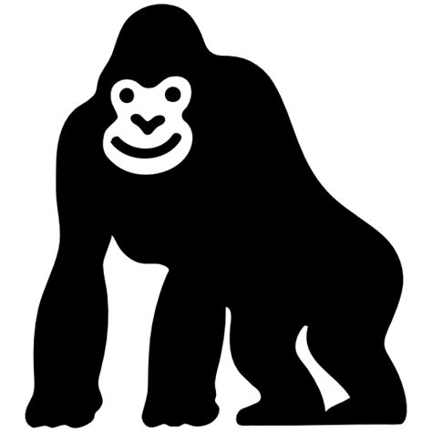 Happy Gorilla Ape Sticker