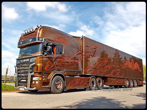 SCANIA R620 V8 Longline -Black Amber- S.T.H - Patrick Vand… | Flickr