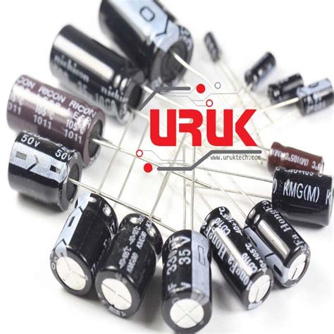 Capacitors Kit 60pcs of 12 values | UrukTech