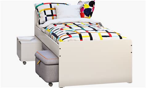 Slakt bed 2 options Ikea 3D model | CGTrader