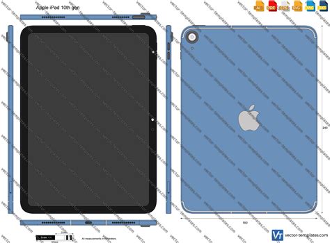 Templates - Miscellaneous - Apple - Apple iPad 10th gen