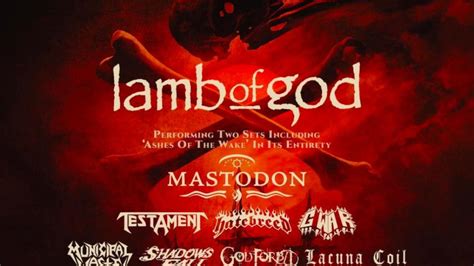 Lamb of God Announce 2023 “Headbangers Boat” Cruise with Mastodon, GWAR, and More [Updated]