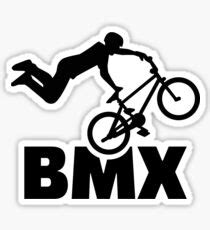 Bmx Design & Illustration: Stickers | Redbubble