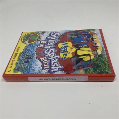 The Wiggles - Splish Splash Big Red Boat DVD, 2006 - NEW SEALED Red ...