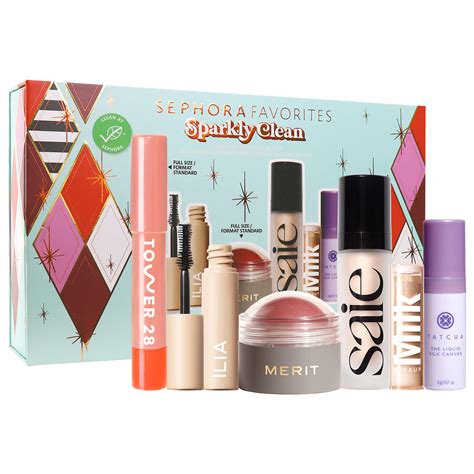 Sephora Favorites Sparkly Clean Makeup Set Makeup Gift Sets, Makeup Set ...