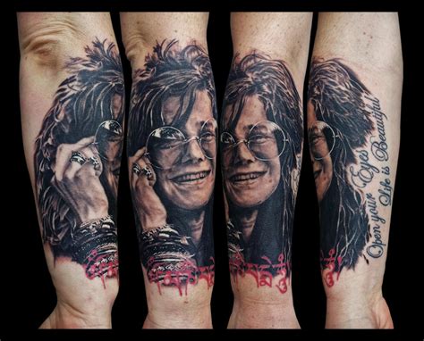 Janis Joplin tattoo by JasonHanks on DeviantArt