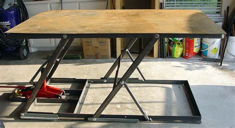 Miller - Welding Projects - Idea Gallery - Lifting Welding Table | lifts | Pinterest | Welding ...