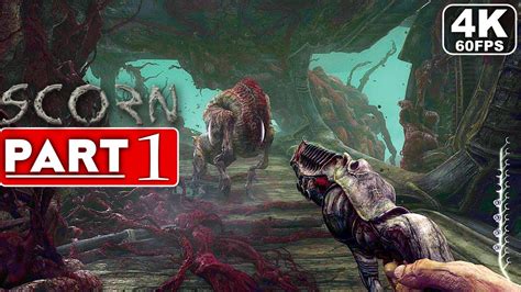 SCORN Gameplay Walkthrough Part 1 (FULL GAME)