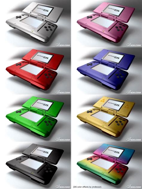 Nintendo DS colors | Nintendo ds, Video games nintendo, Super nintendo